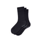 The Organic Cotton Ribbed Crew Sock 3-Pack